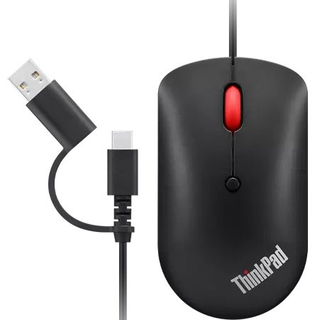 Мышь Lenovo ThinkPad USB-C 4Y51D20850 черный купить,9950