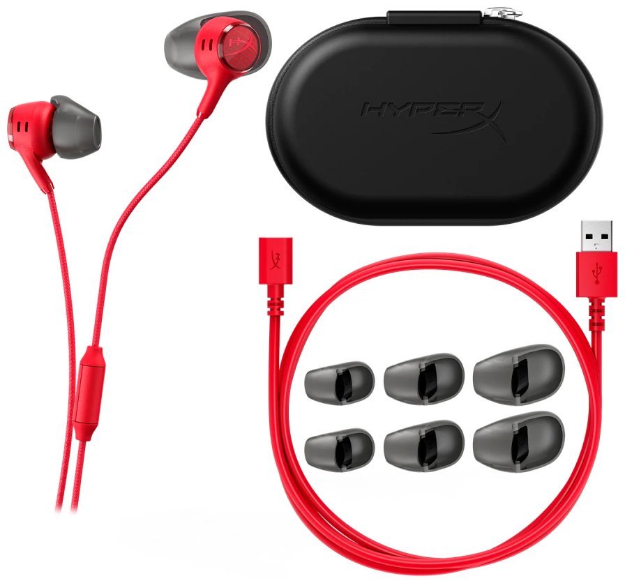 Наушники HyperX Cloud Earbuds III S BN7S2AA красный - ForteMarket Наушники HyperX Cloud Earbuds III S BN7S2AA красный купить,59985
