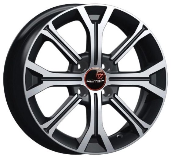 Carwel 198 6x15/4x100 D60.1 ET39 4 диска черный, серебристый купить,NaN