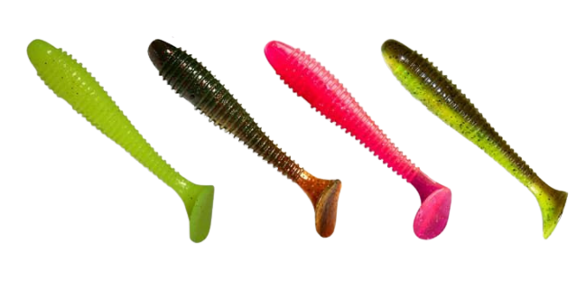 Силиконовая приманка Crazy Fish Vibro Fat 4'' 14-100-М22-6 100мм 8,4гр 4шт купить,NaN