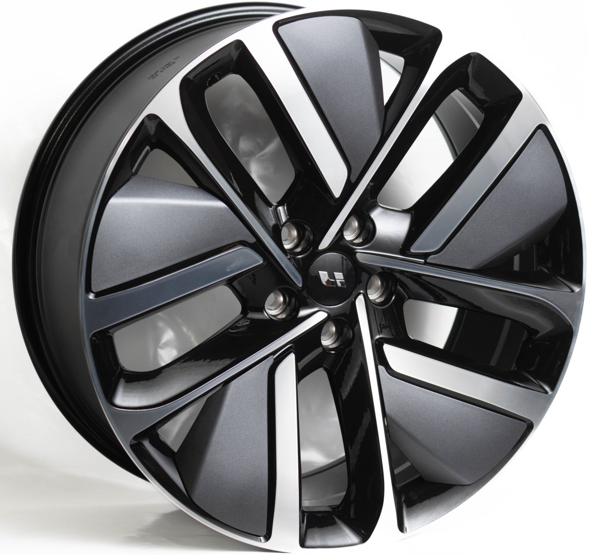 Kipardo H3164F 9x21/5x120 D62.5 ET45.5 4 диска черный, серебристый купить,NaN