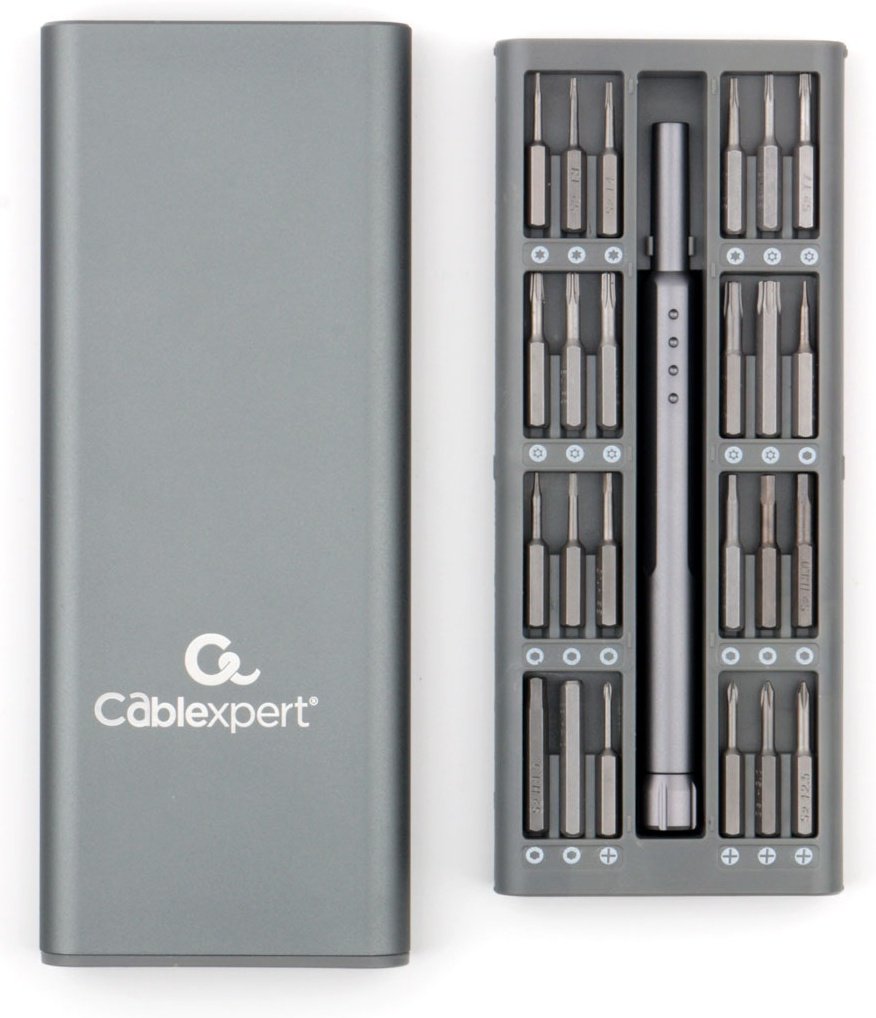 Cablexpert отвертка с насадками TK-SD-08R, 49 шт. купить,NaN