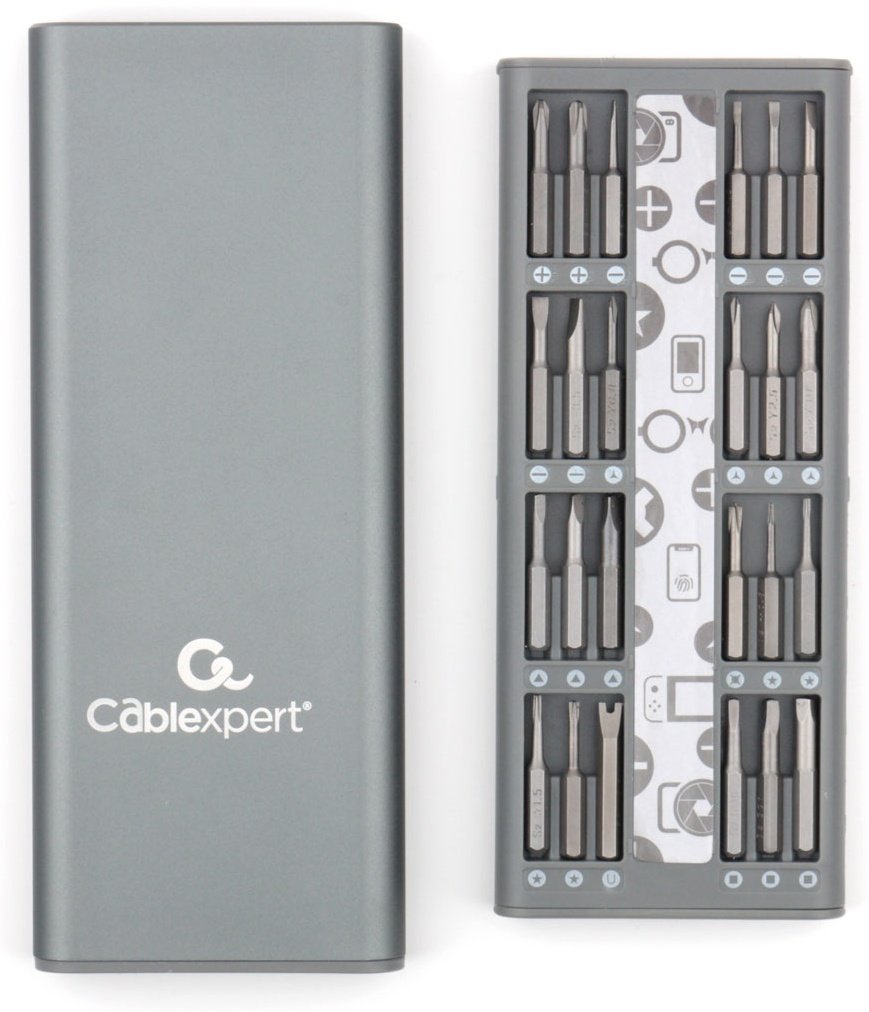 Cablexpert отвертка с насадками TK-SD-08R, 49 шт. купить,NaN