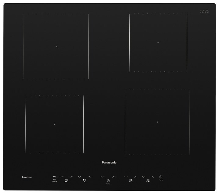 Индукционная варочная поверхность Panasonic KY-W648CLZPQ черный купить,NaN