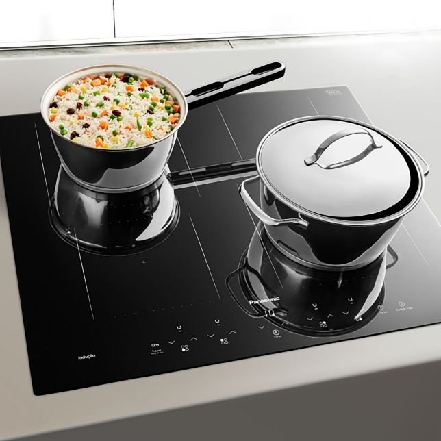 Индукционная варочная поверхность Panasonic KY-W648CLZPQ черный купить,NaN