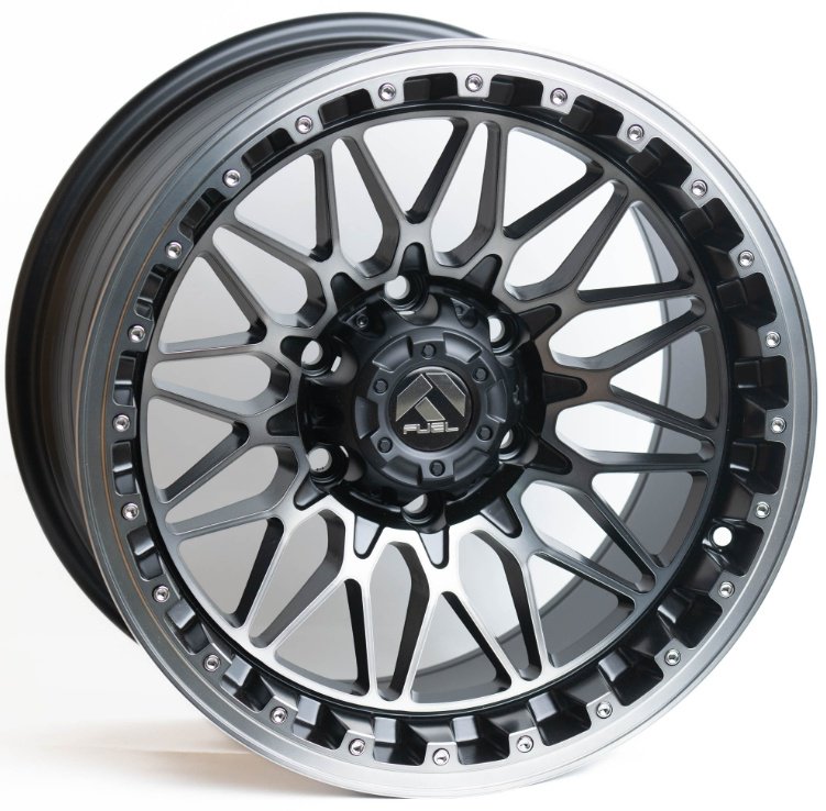 Kipardo KF5228 9x17/6x139.7 D110 ET-12 4 диска черный, серебристый купить,NaN