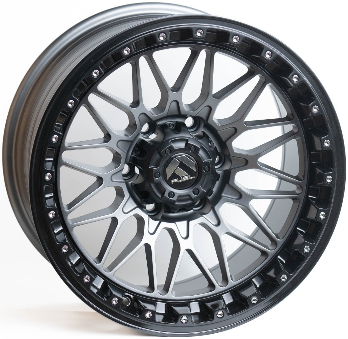Kipardo KF5228 9x17/6x139.7 D110.1 ET-12 4 диска черный, серебристый купить,NaN