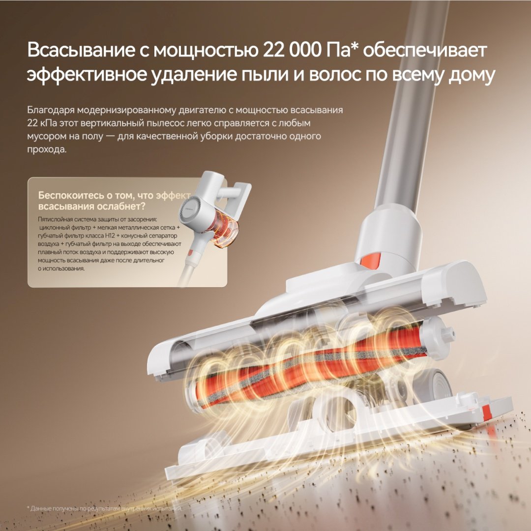 Пылесос Deerma DEM-G40s Max белый купить,NaN