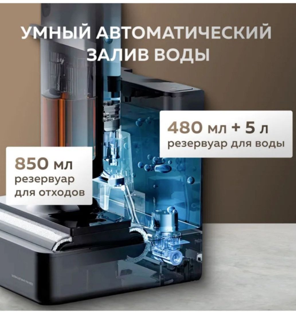 Пылесос Deerma DEM-VX900W черный купить,NaN