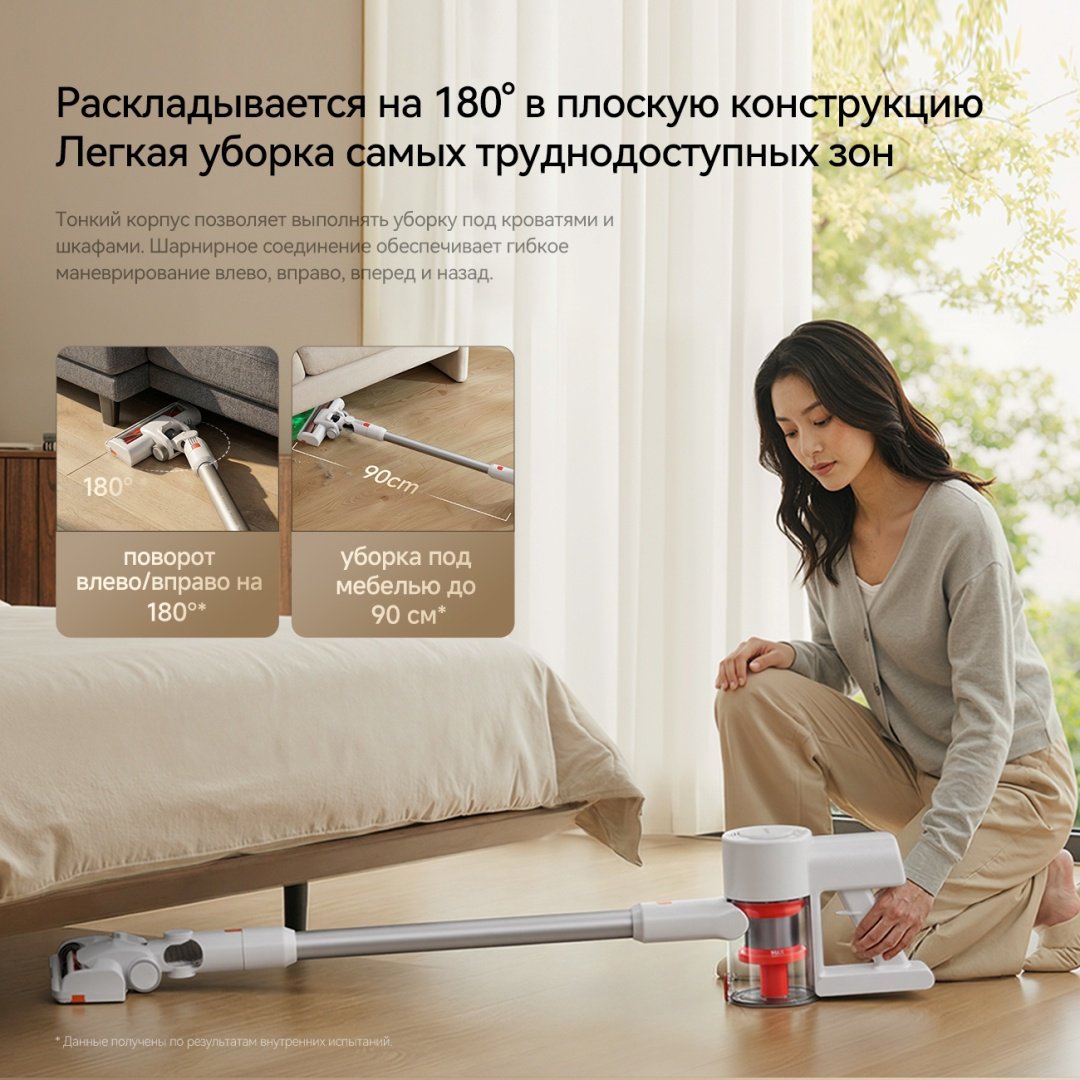 Пылесос Deerma DEM-G40s Max белый купить,NaN