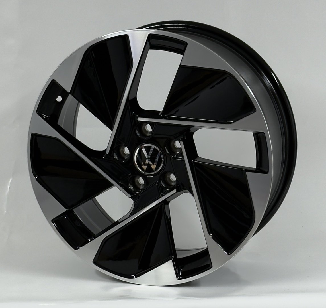 Kipardo H3342F 7.5x18/5x112 D57.1 ET50 4 диска черный, серебристый купить,NaN
