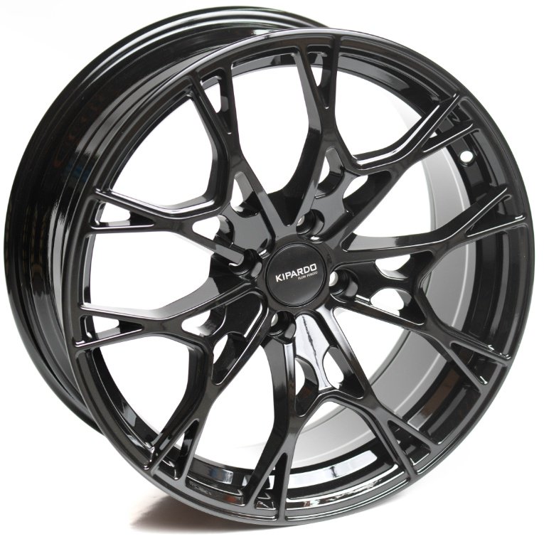 Kipardo KF25 8.5x18/5x112 D73.1 ET38 4 диска черный матовый купить,NaN