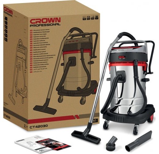 Строительный пылесос CROWN CT42030 купить,NaN