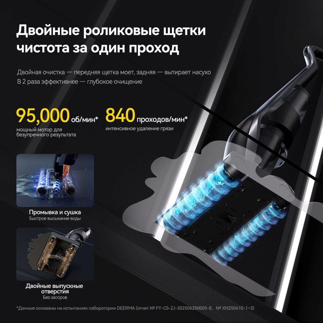 Пылесос Deerma VX200 черный купить,NaN