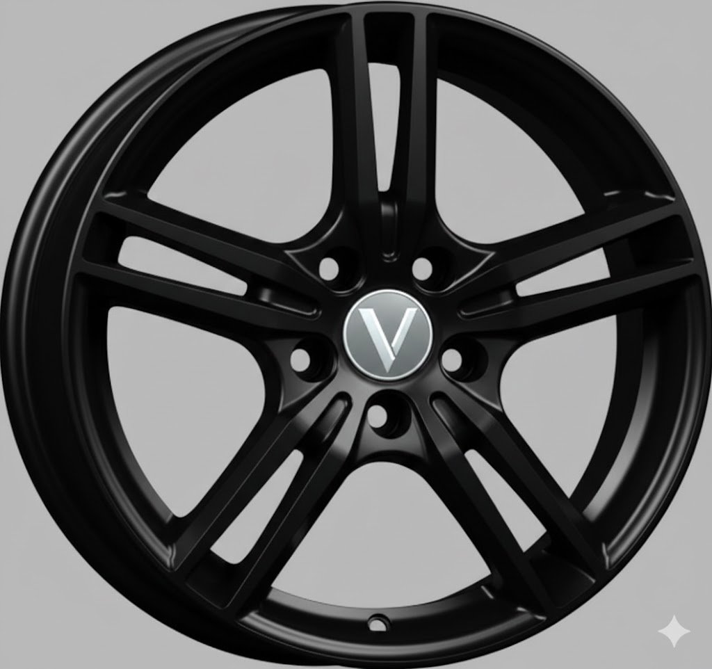 Вектор B223 6.5x16/5x114.3 D54.1 ET45 4 диска черный купить,NaN