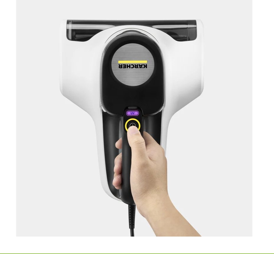 Пылесос Karcher Пылесос ручной CVH 4 UVClean бело-черный купить,NaN