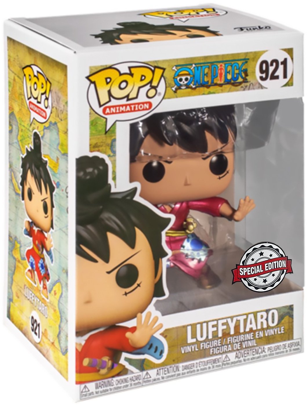 Funko Фигурка Funko POP! Animation One Piece Luffy in Kimono (MT) (Exc) выполнена в виде главного персонажа "One Piece". 10 см 1 шт купить,NaN