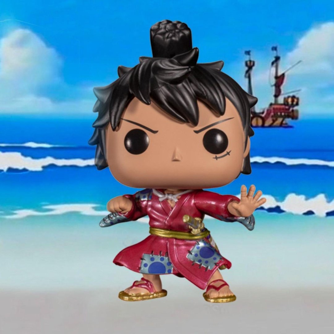 Funko Фигурка Funko POP! Animation One Piece Luffy in Kimono (MT) (Exc) выполнена в виде главного персонажа "One Piece". 10 см 1 шт купить,NaN
