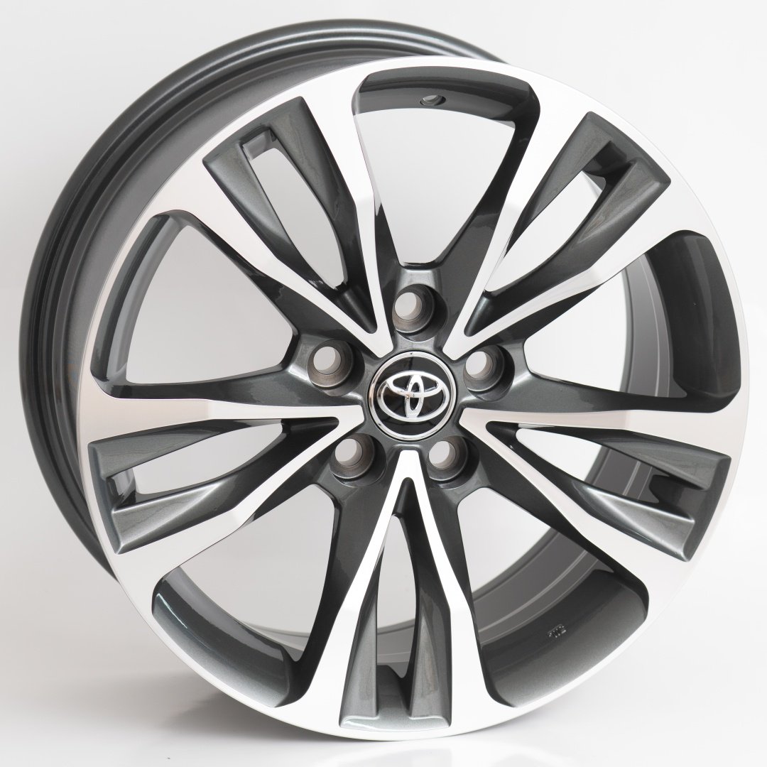 Kipardo R3185F 7.5x17/5x114.3 D60.1 ET40 4 диска черный, серебристый купить,NaN