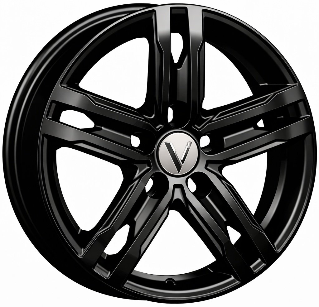 Вектор B178 6x15/5x100 D57.1 ET37 4 диска черный купить,NaN