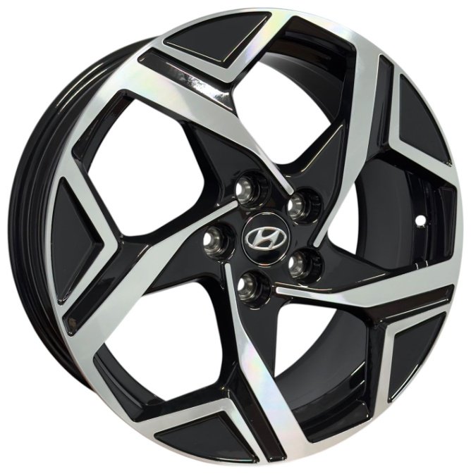 Kipardo 85700 7x17/5x114.3 D67.1 ET46 4 диска черный, серебристый купить,NaN