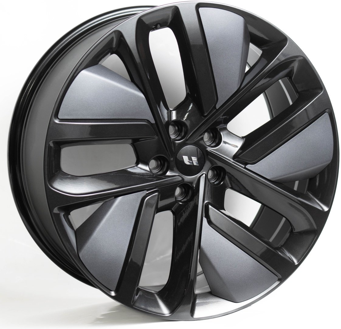Kipardo H3164F 9x21/5x120 D62.5 ET45.5 4 диска черный, серый купить,NaN