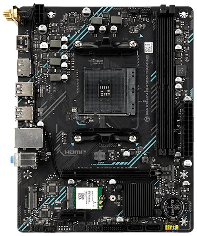 Материнская плата MAXSUN MS-B450M GAMING WIFI купить,NaN