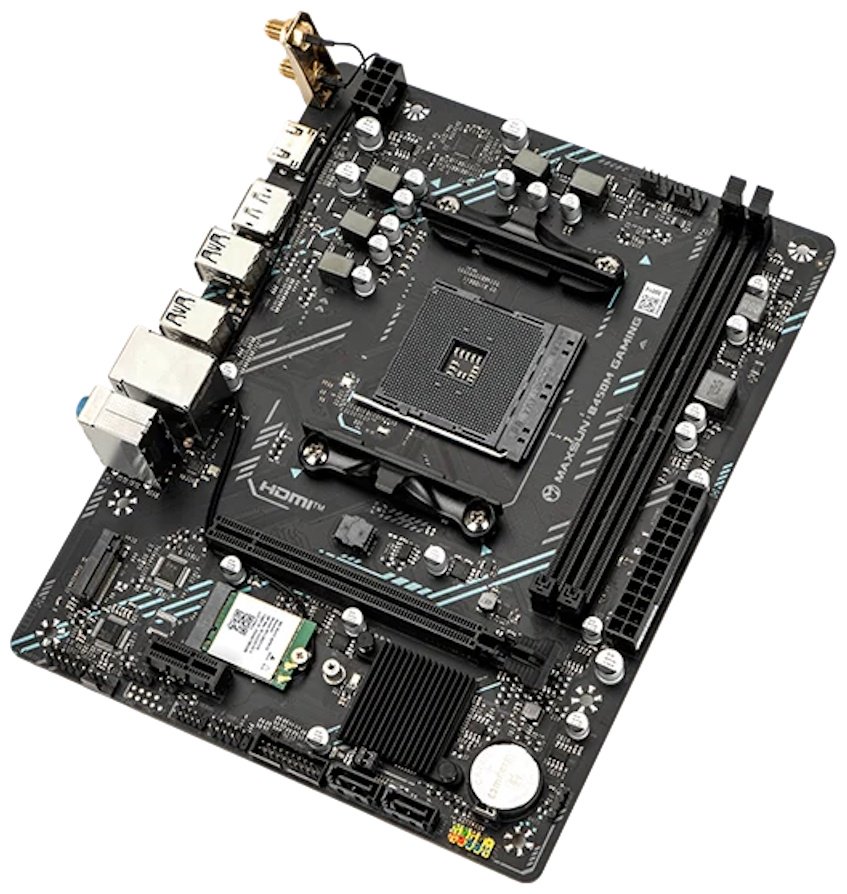 Материнская плата MAXSUN MS-B450M GAMING WIFI купить,NaN