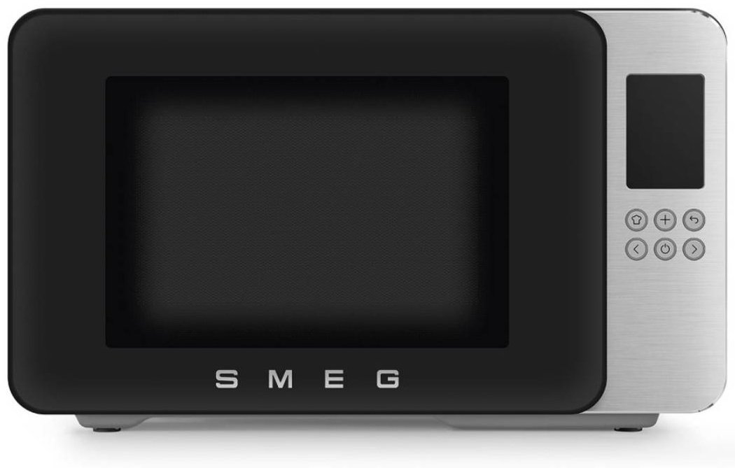 Микроволновая печь Smeg MOC01BLMEU черный, серебристый купить,NaN