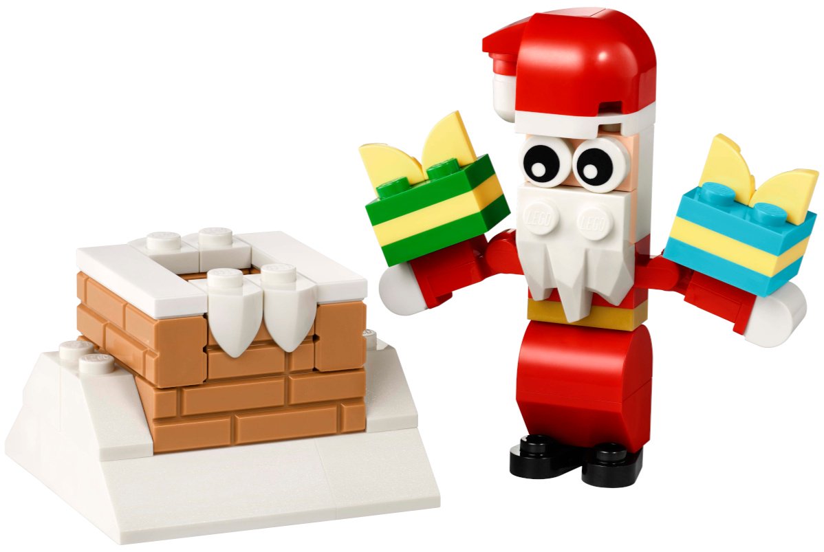Конструктор LEGO Рождественское веселье с Сантой 30692, деталей 60 шт купить,3361