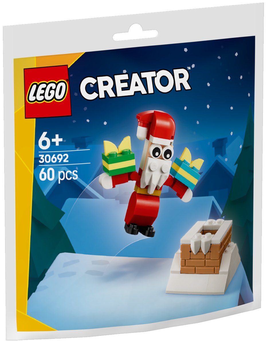 Конструктор LEGO Рождественское веселье с Сантой 30692, деталей 60 шт купить,3361