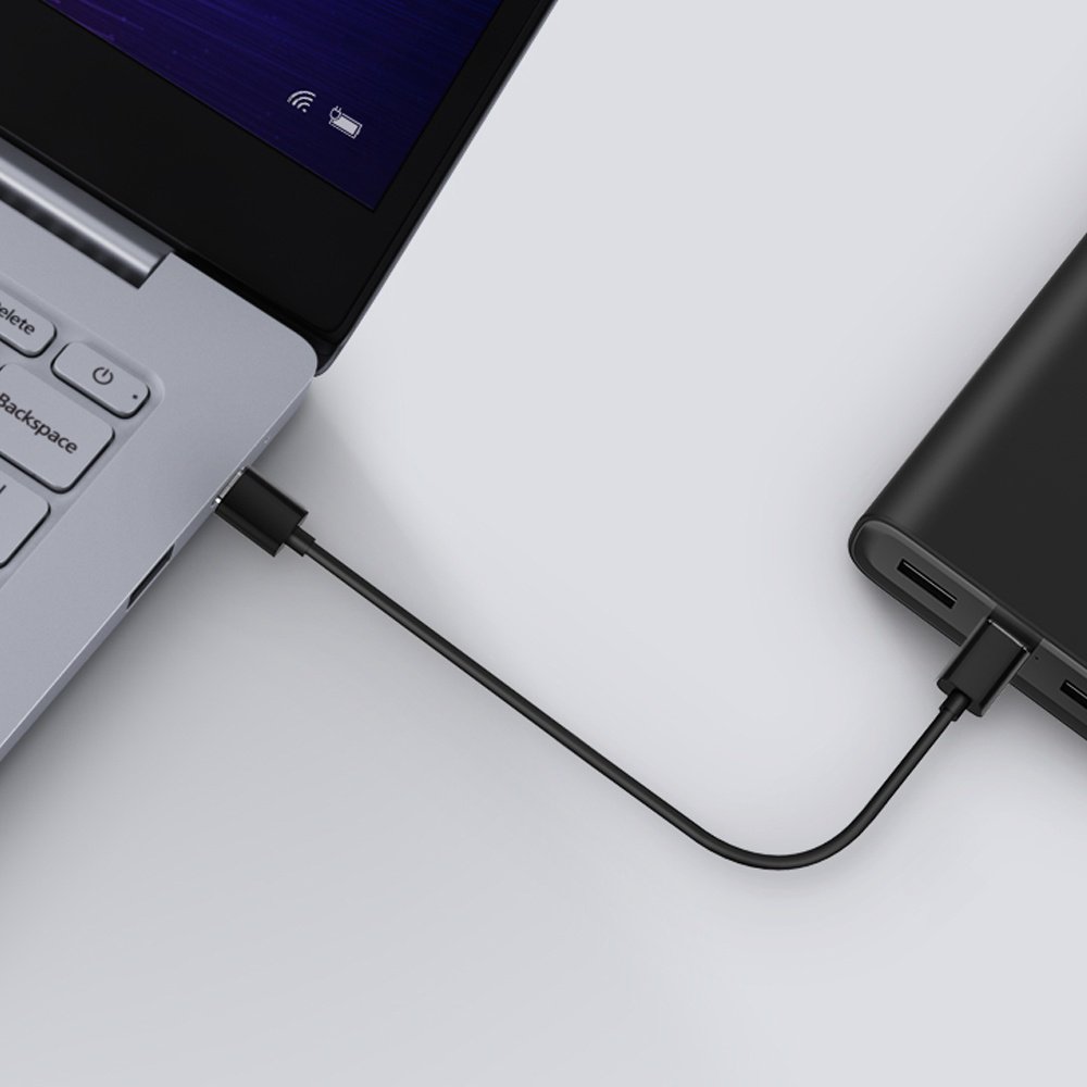 Кабель ZMI USB TypeC (F), USB TypeC (M), 1.5 м, AL301 черный