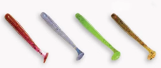 Силиконовая приманка Crazy Fish Vibro Worm 3-50-М42-6 0,9гр 50мм 8шт купить,NaN