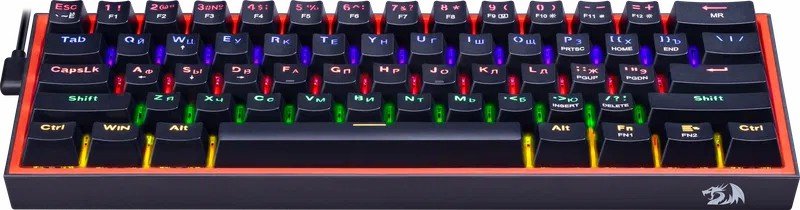 Клавиатура Redragon Fizz 70671 черный купить,17950
