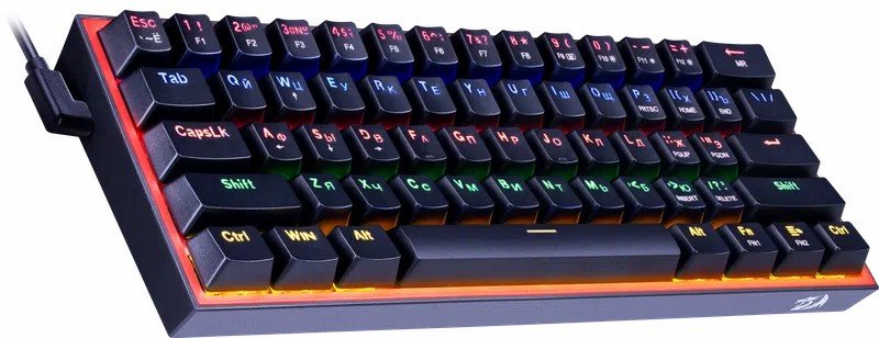 Клавиатура Redragon Fizz 70671 черный купить,17950