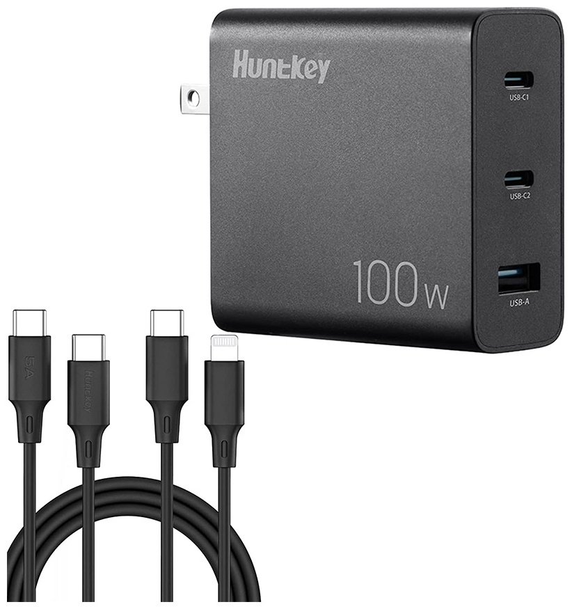 Зарядное устройство HuntKey HKC10020050-0B3 черный купить,16700