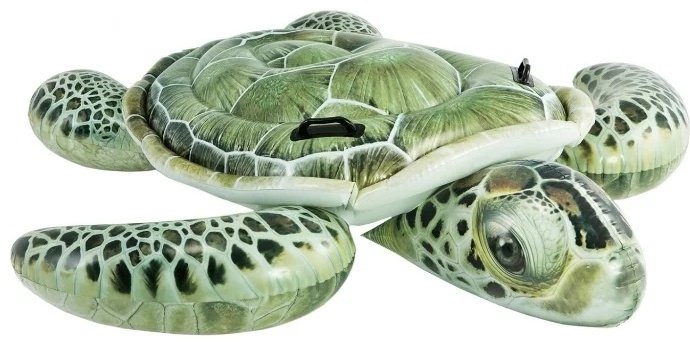 Игрушка-наездник для детей Intex кол-во мест: 1, зеленый