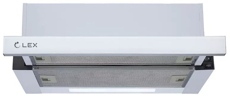 Вытяжка LEX HERMES G 600 WHITE белый купить,NaN