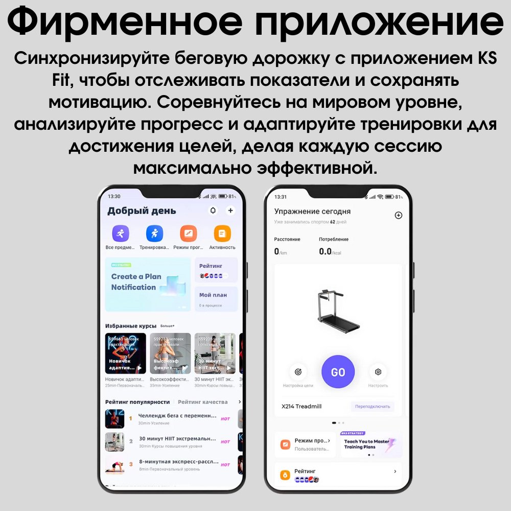 Беговая дорожка Xiaomi KingSmith WalkingPad Treadmill G15 электрическая купить,349990