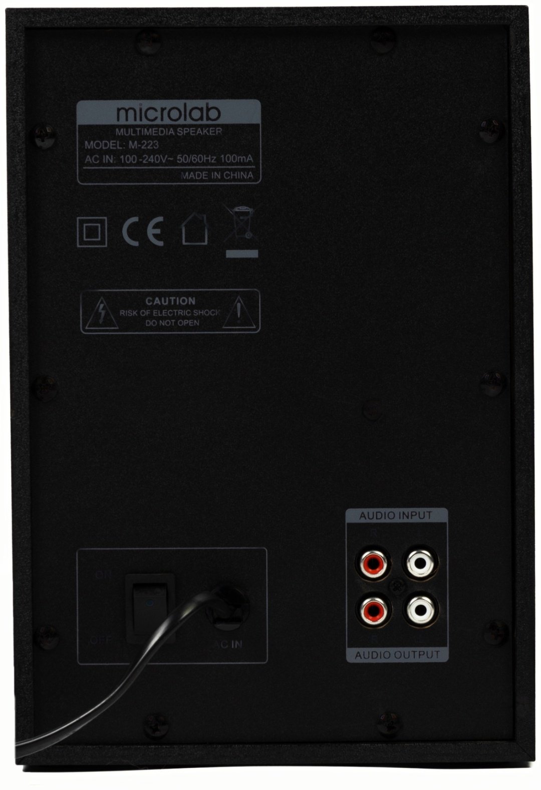 Компьютерные колонки Microlab M-223 черный - ForteMarket Компьютерные колонки Microlab M-223 черный купить,21990