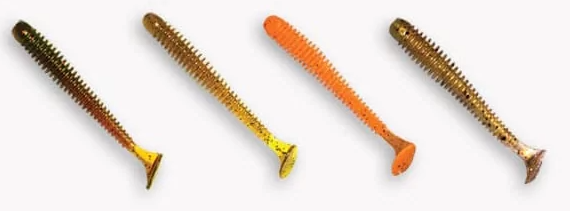 Силиконовая приманка Crazy Fish Vibro Worm 3-50-М43-6 0,9гр 50мм 8шт купить,NaN