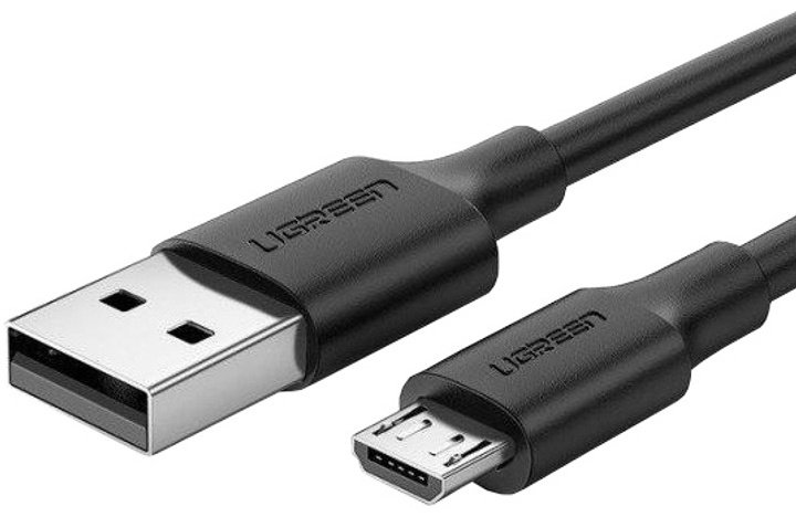 Кабель Ugreen USB 2.0 (M), micro-USB 2.0 (M), 1.5 м, черный купить,1900