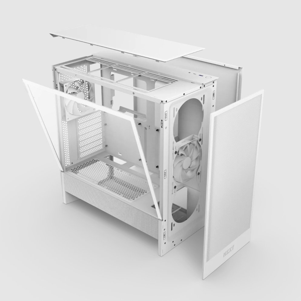 Корпус NZXT H5 Flow 2024 CC-H52FW-01 белый купить,57990