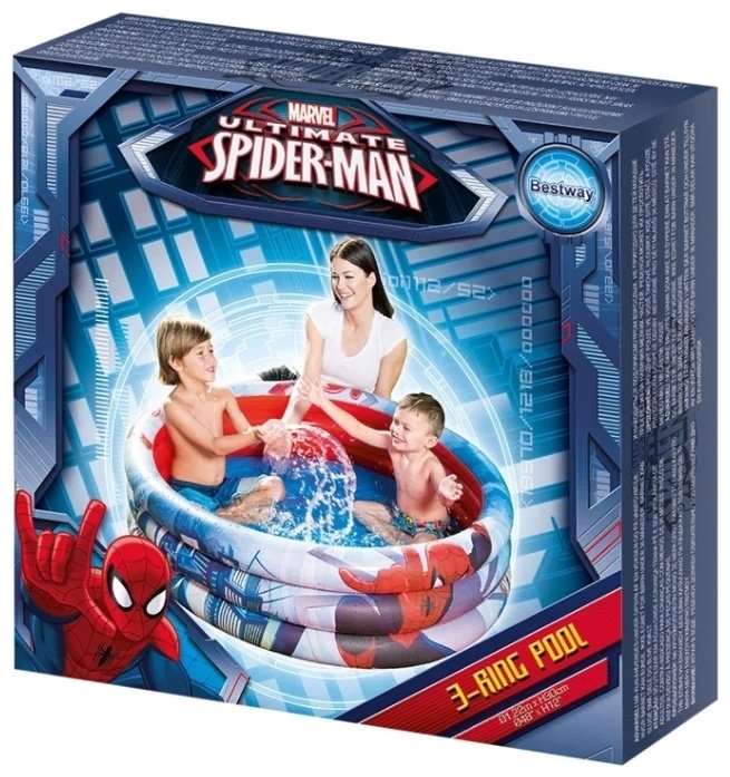 Бассейн надувной Bestway Spider-Man 98018, 122x30 см