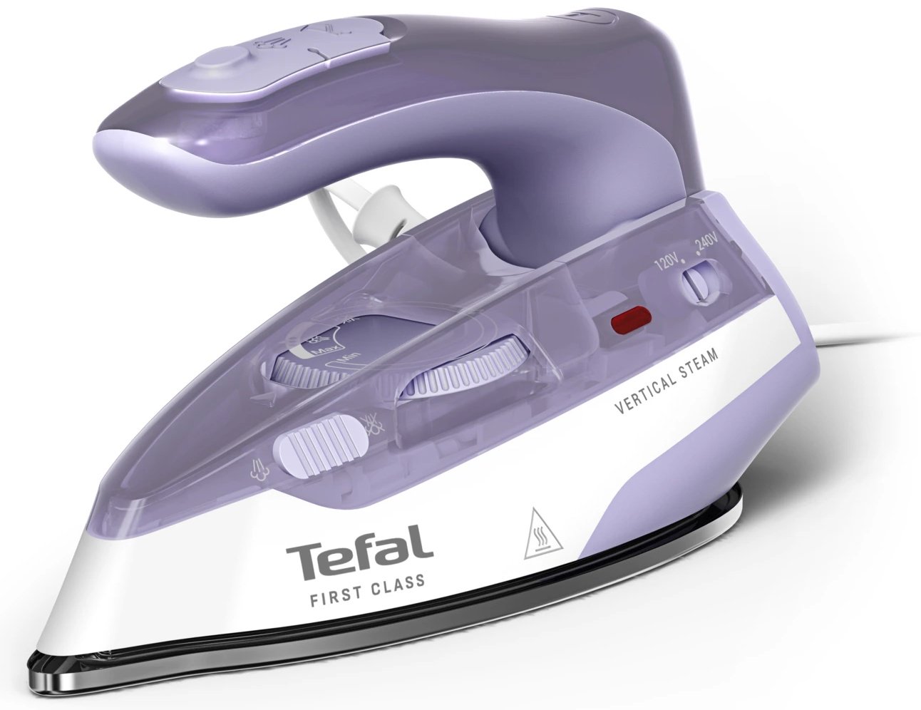 Утюг Tefal First Class DB1612E0 белый, сиреневый купить,24990