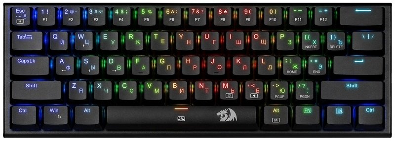 Клавиатура Redragon Anivia 70619 черный купить,21880