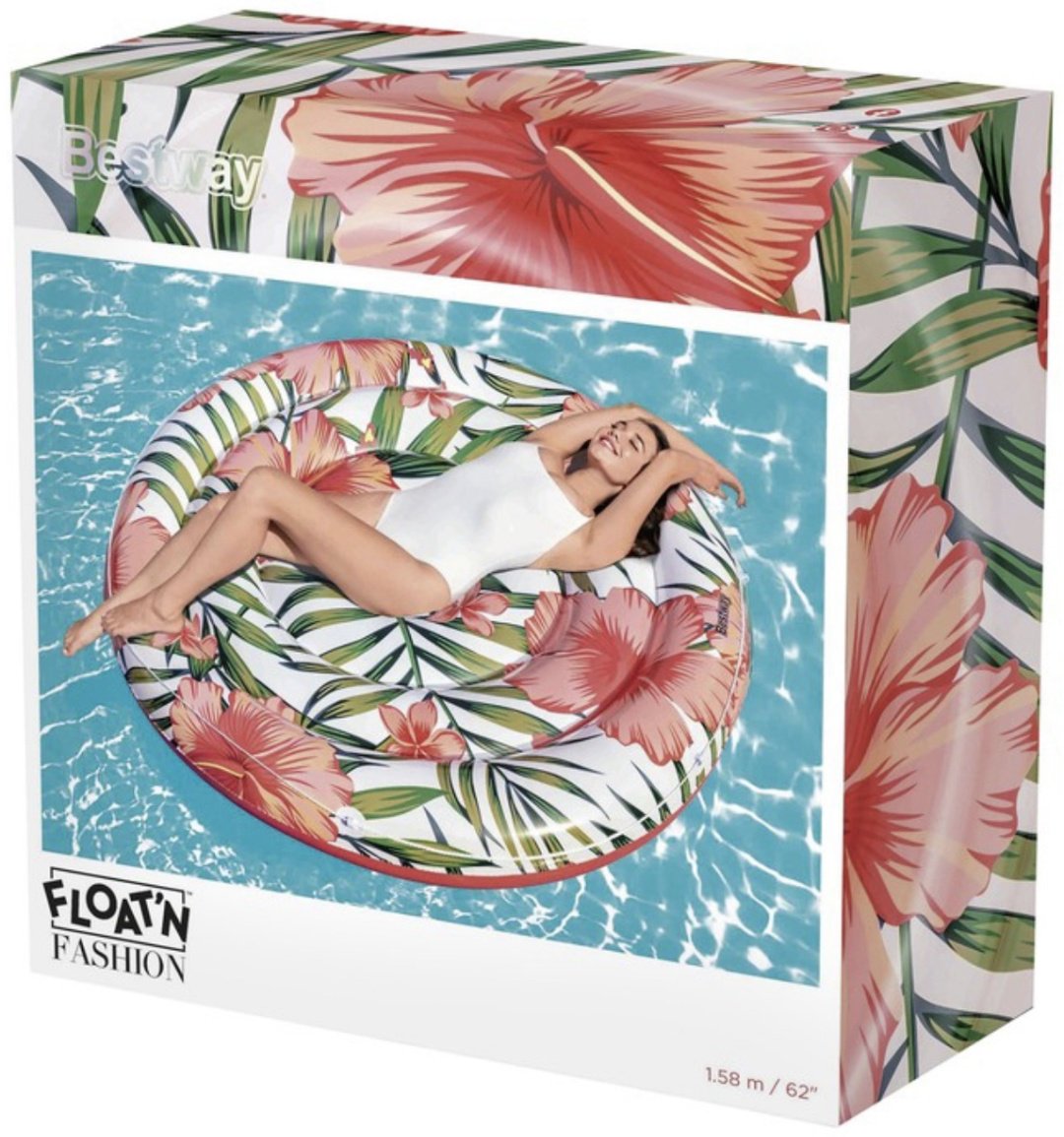 Матрас для взрослых, для подростков Bestway кол-во мест: 2, мультиколор