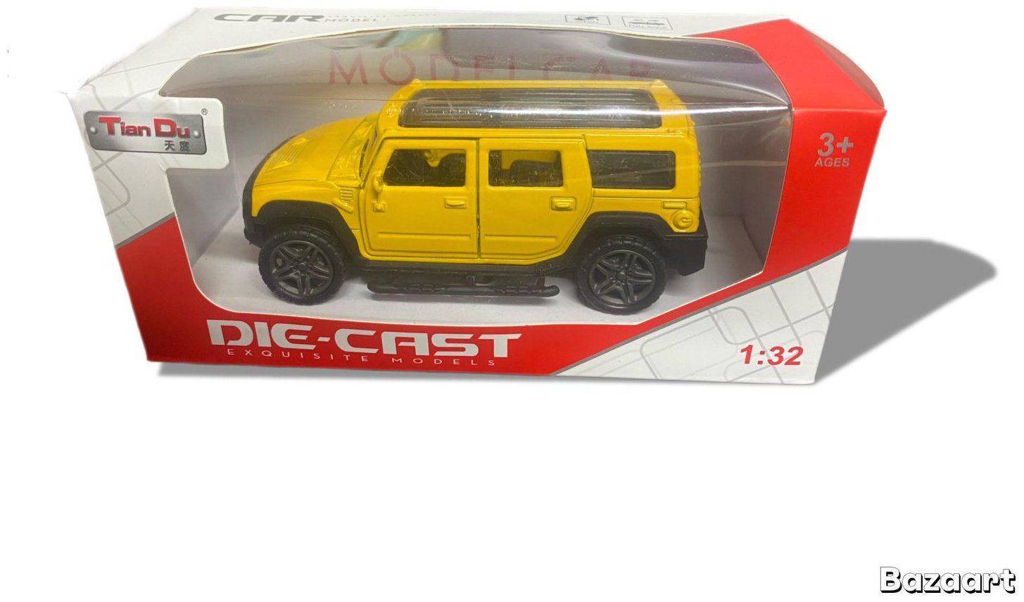 Машина Bobek Hummer желтый купить,NaN