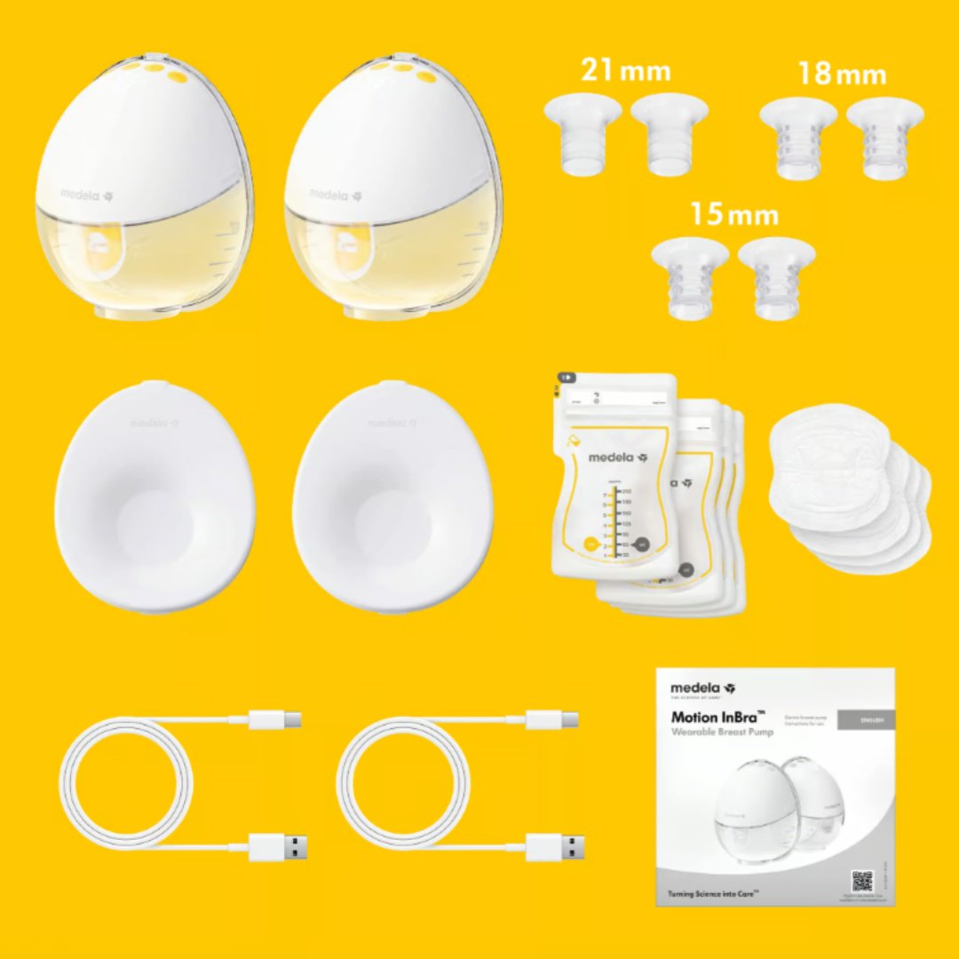 Молокоотсос электрический Medela Motion InBra, двойной купить,NaN