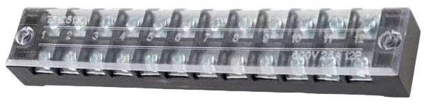 Клемма ТВ-2512L 12групп 25А от 0.75 до 6 кв.мм, 1 шт